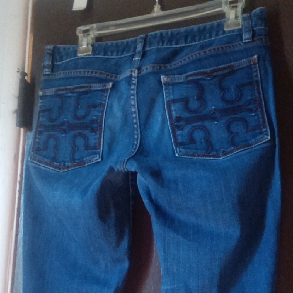 Tory Burch Blue Skinny Jeans